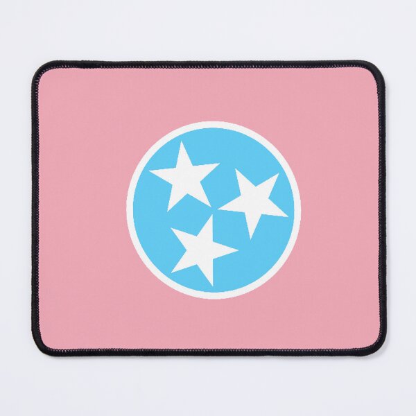 Item preview, Transgender pride colored flag of Tennessee designed and sold by ElectronTheNerd.