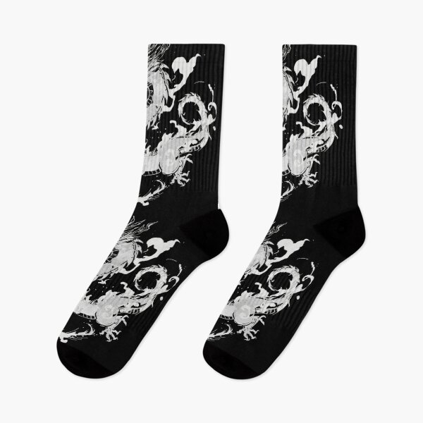Item preview, White Chinese Dragon on Black designed and sold by VeLuMi.