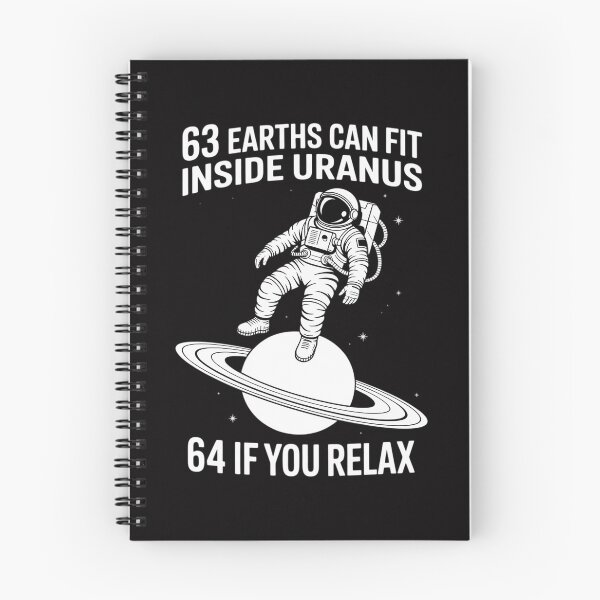 Item preview, 63 Earths Can Fit Inside Uranus  Planet Gift designed and sold by Viepenny.