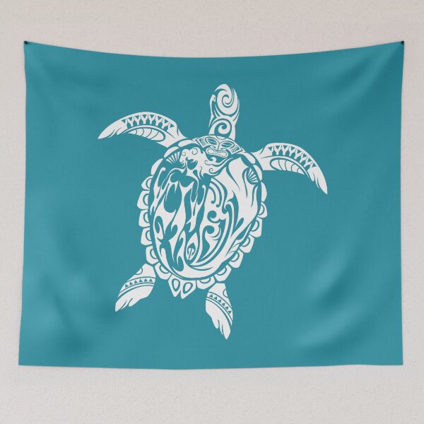 Item preview, Tribal Honu (White Sand Color)  designed and sold by TurkeysDesign.