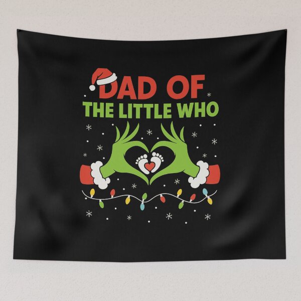 Item preview, Dad of the Little Who – Unique Christmas Heart Edition designed and sold by DailyDrivesct.