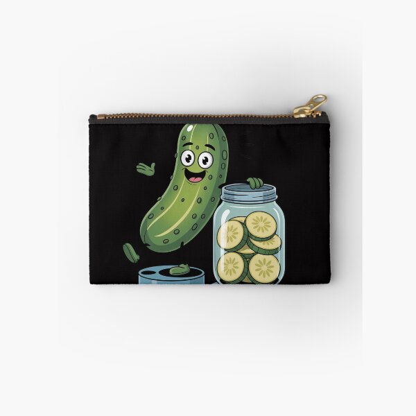 Item preview, Pickle Surprise A Cucumber And A Jar Of Sliced Pickles designed and sold by Viepenny.