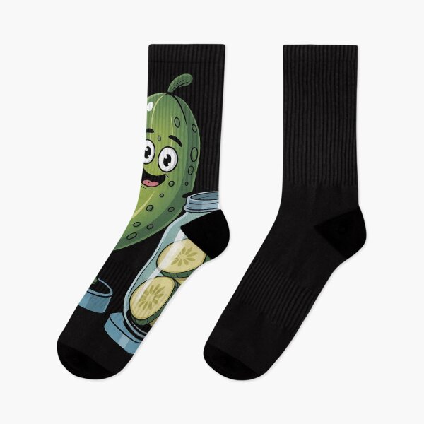Item preview, Pickle Surprise A Cucumber And A Jar Of Sliced Pickles designed and sold by Viepenny.