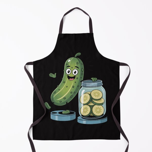 Item preview, Pickle Surprise A Cucumber And A Jar Of Sliced Pickles designed and sold by Viepenny.
