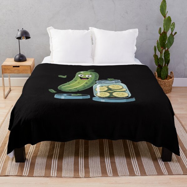 Item preview, Pickle Surprise A Cucumber And A Jar Of Sliced Pickles designed and sold by Viepenny.