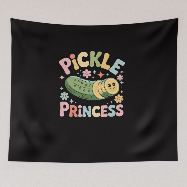 Item preview, Pickle Princess   Pickle Girl Cucumber designed and sold by Viepenny.