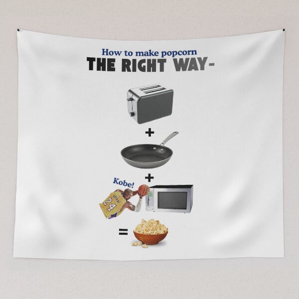 Item preview, How to make popcorn the right way designed and sold by Whatsyddoes.