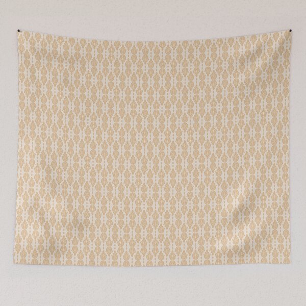 Item preview, Damask - Vintage Glamour - light gold designed and sold by Stephanie Fiona Design.