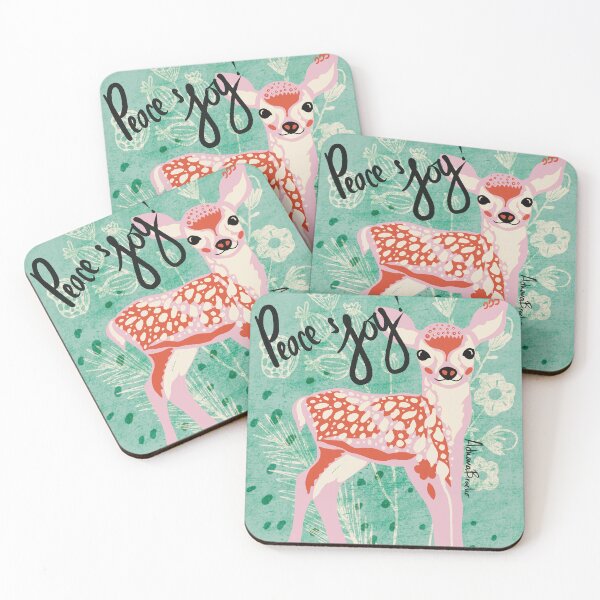 Item preview, Pink Baby Christmas Deer designed and sold by Adriana Bracho.
