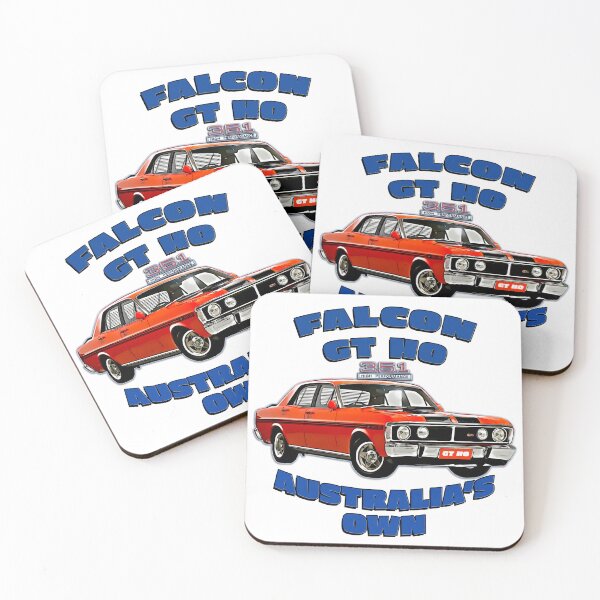 Item preview, Falcon GT HO 351 Cartoon Illustration designed and sold by Michael van der Hoorn.