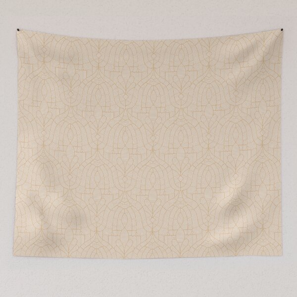 Item preview, Deco Reverie - Vintage Glamour - light gold designed and sold by Stephanie Fiona Design.