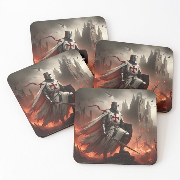 Item preview, Templar Knight designed and sold by GalleryBrisArt.