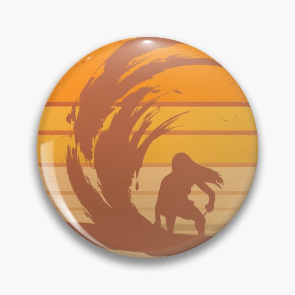 Item preview,  Vintage Surf Sunset Wave | Retro Surfer Silhouette | 70s Beach Graphic designed and sold by DarLenn..