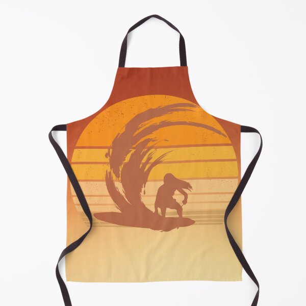 Item preview, Vintage Surf Sunset Wave | Retro Surfer Silhouette | 70s Beach Graphic designed and sold by DarLenn..