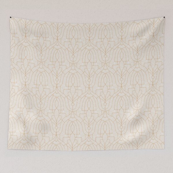 Item preview, Deco Reverie - Vintage Glamour - gold designed and sold by Stephanie Fiona Design.