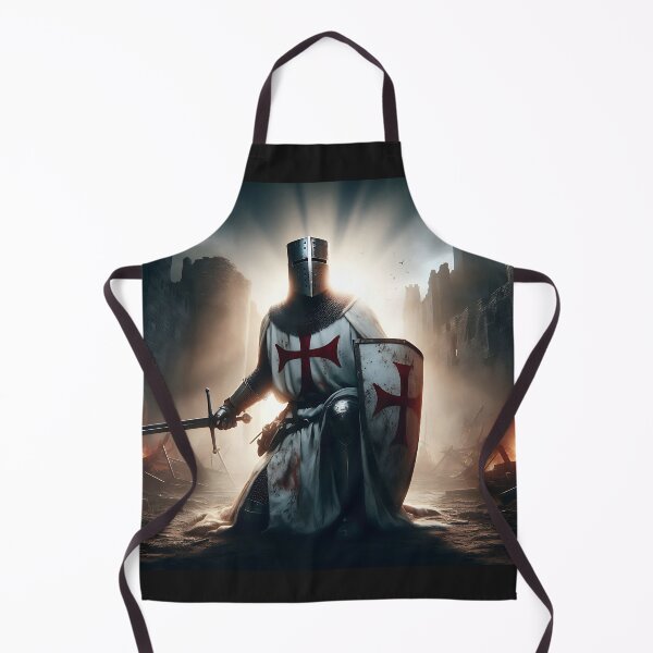 Item preview, Templar Knight Kneeling designed and sold by GalleryBrisArt.