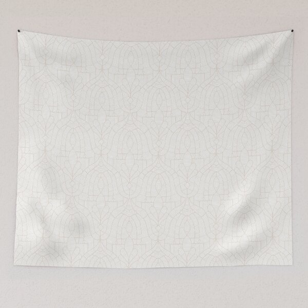 Item preview, Deco Reverie - Vintage Glamour - white designed and sold by Stephanie Fiona Design.
