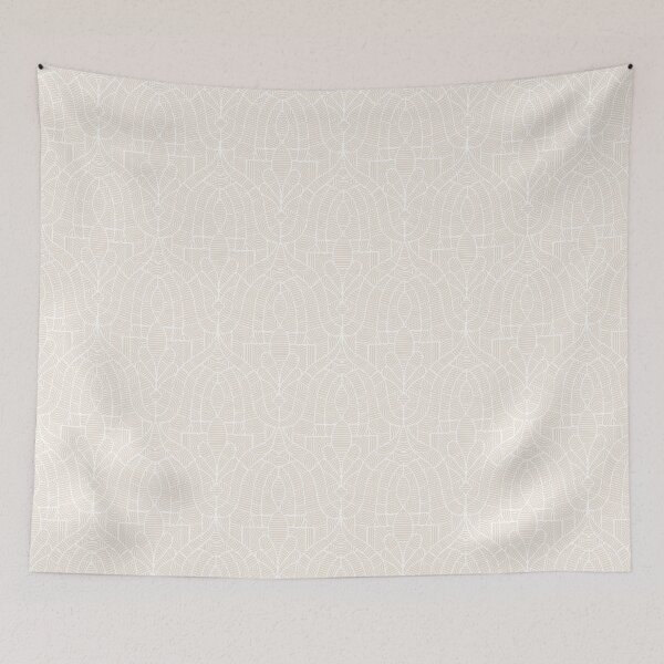 Item preview, Deco Reverie - Vintage Glamour - white latte designed and sold by Stephanie Fiona Design.