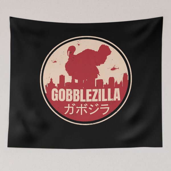 Item preview, Gobblezilla Humor Thanksgiving Retro Funny Quote Happy Style designed and sold by nguyenconguan80.