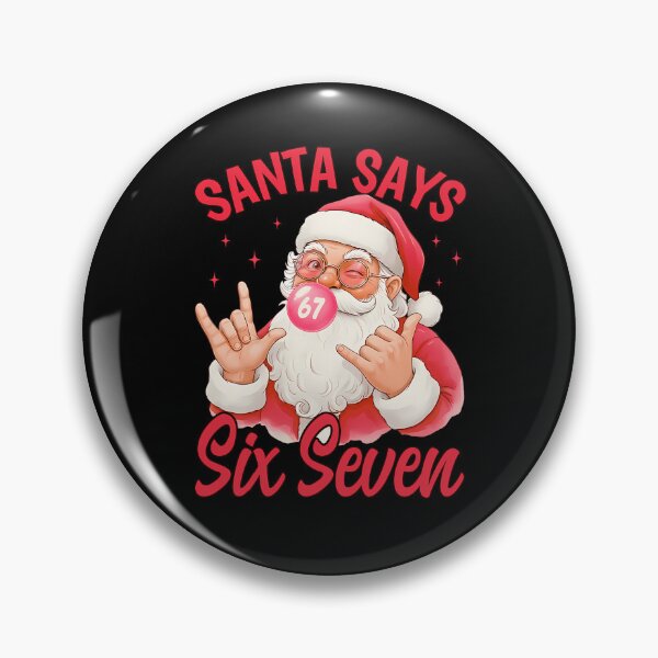 Item preview, Retro Happy Santa Six Says Seven Holiday Bruh Claus Santa designed and sold by ChadnoSmith.