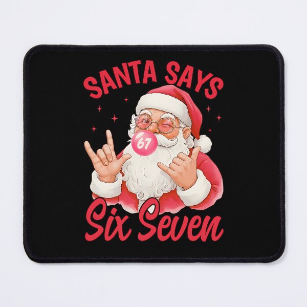 Item preview, Retro Happy Santa Six Says Seven Holiday Bruh Claus Santa designed and sold by ChadnoSmith.