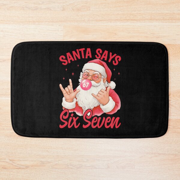 Item preview, Retro Happy Santa Six Says Seven Holiday Bruh Claus Santa designed and sold by ChadnoSmith.