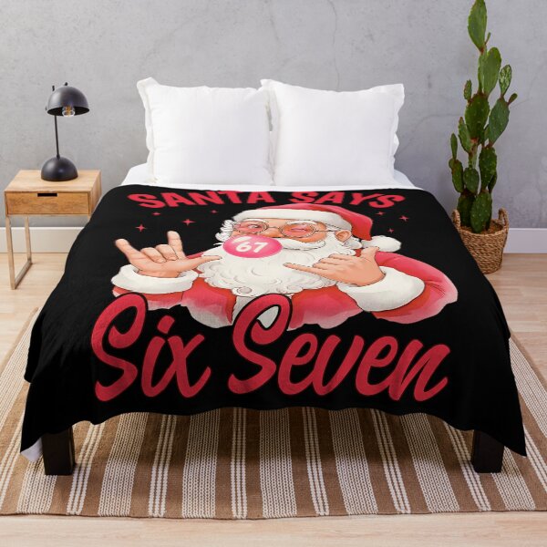 Item preview, Retro Happy Santa Six Says Seven Holiday Bruh Claus Santa designed and sold by ChadnoSmith.
