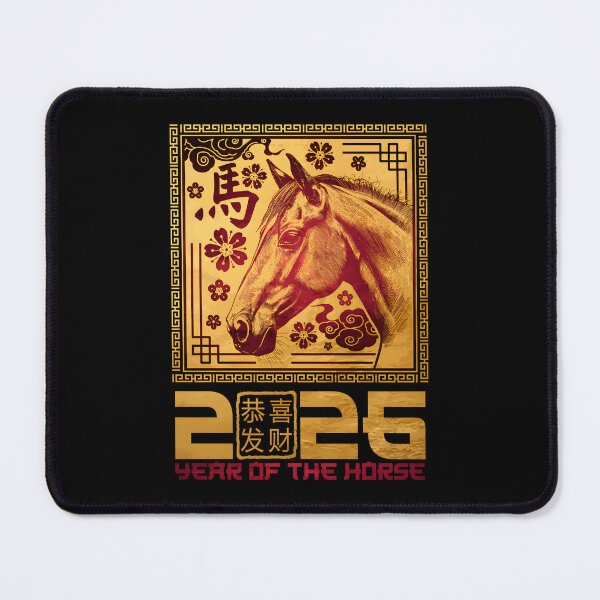 Item preview, Year of The Horse 2026 Chinese New Year Lunar Zodiac Sign designed and sold by jakaun.