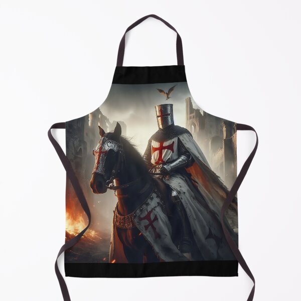 Item preview, Templar Knight on Horseback designed and sold by GalleryBrisArt.