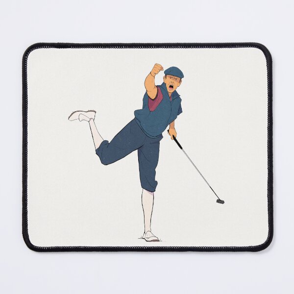 Item preview, Payne Stewart – Iconic U.S. Open Victory Pose Illustration designed and sold by The A-Press.
