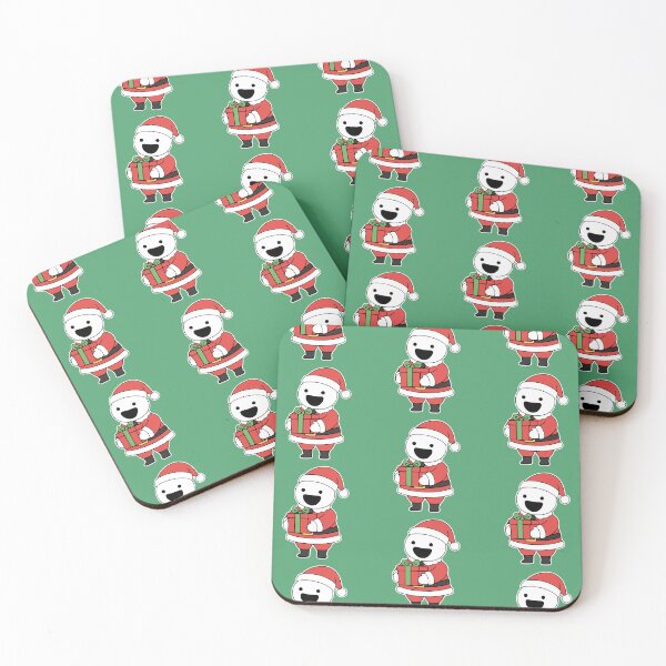 Item preview, Cute Christmas Gift– Funny Santa Character Art (small-ver) designed and sold by lemonfishing.