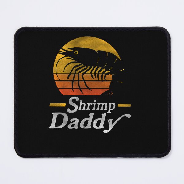 Item preview, Shrimp Daddy Sunset Retro Shirt designed and sold by TinaMDedrick.
