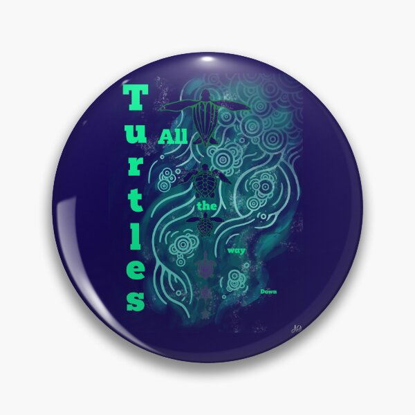 Item preview, Turtles ATWD in Blue designed and sold by CreaturePress.