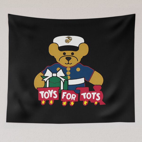 Item preview, Toys For Tots Logo Christmas Parades Western Ave designed and sold by Carolina Pacheco.