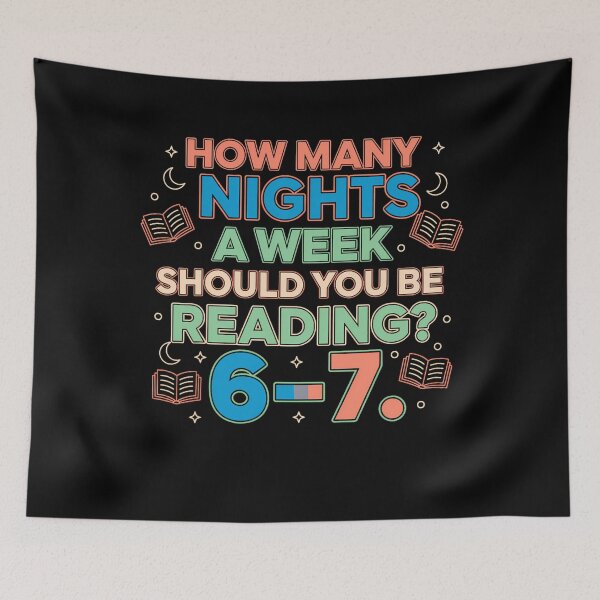 Item preview, Funny Teacher Six Reading Book Quote Week How Humor A Many Nights Seven designed and sold by PEDDAKAPRADEEP.