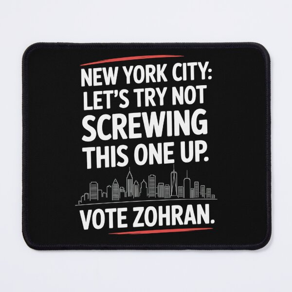 Item preview, Vote Zohran for Mayor - Urban Skyline Political Campaign designed and sold by DarylWelsh2024.
