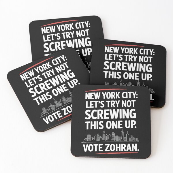 Item preview, Vote Zohran for Mayor - Urban Skyline Political Campaign designed and sold by DarylWelsh2024.