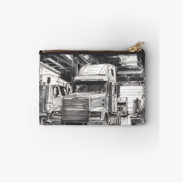 Item preview, Diesel Giants in the Service Bay designed and sold by ArgentoArt.
