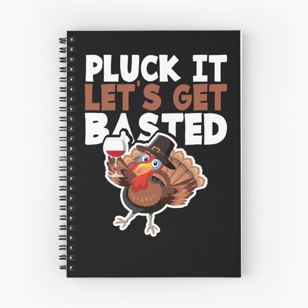 Item preview, Happy Lets Basted Vintage Holiday Thanksgiving Pluck It Get Quote designed and sold by HollyShabero.