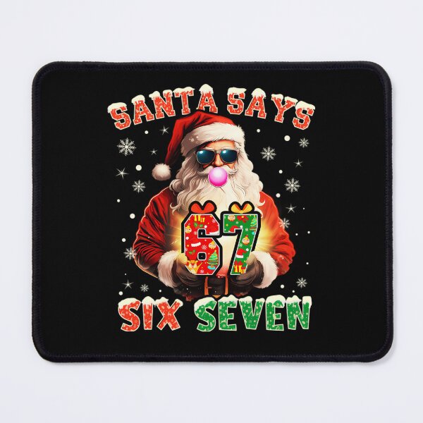 Item preview, Claus Retro Santa Happy Santa Holiday Six Bruh Seven Says designed and sold by ChadnoSmith.