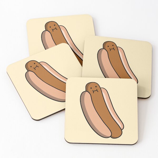 Aperçu de l'œuvre Hot-dog créée et vendue par JaColbyCartoons.