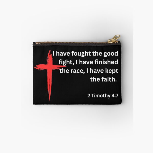 Item preview, The Good Fight 2 Tim 4:7 designed and sold by SyTcreations.