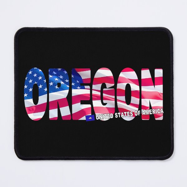 Item preview, OREGON United States of America - Sticker Tee Shirt designed and sold by Adam Gormley.