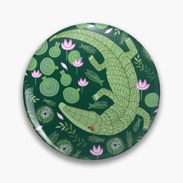Item preview, Top End Billabong on dark green designed and sold by Colour Angel by KV.