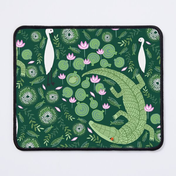 Item preview, Top End Billabong on dark green designed and sold by Colour Angel by KV.