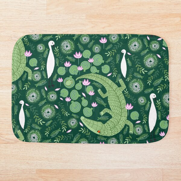 Item preview, Top End Billabong on dark green designed and sold by Colour Angel by KV.