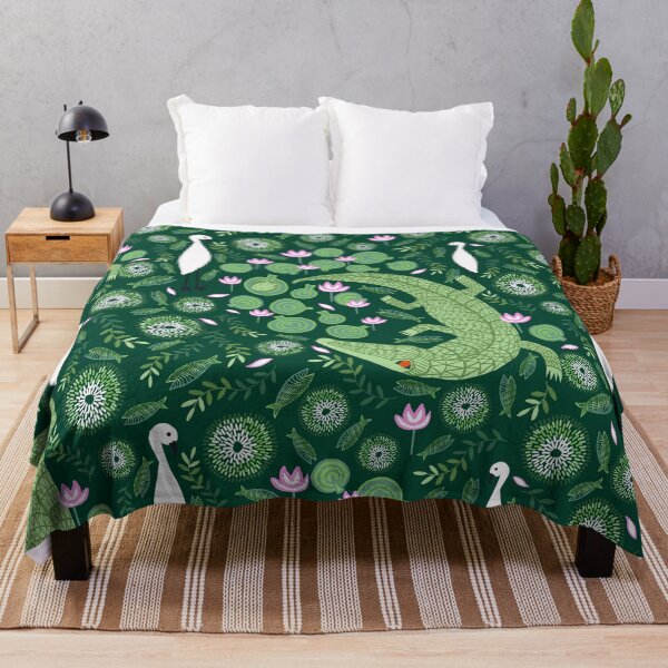 Item preview, Top End Billabong on dark green designed and sold by Colour Angel by KV.
