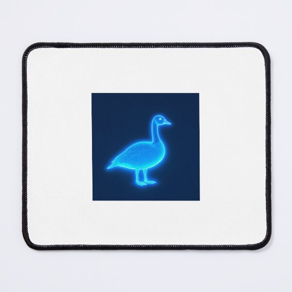 Item preview, Dr. Goose: Neon Blue Ultra-Rare Glow Print designed and sold by SachaMuru.