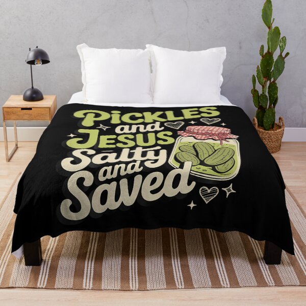 Item preview, Pickles And Jesus Salty And Saved designed and sold by SharronDawn.