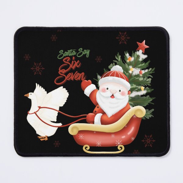 Item preview, Santa Claus say six seven designed and sold by poonzapoon.